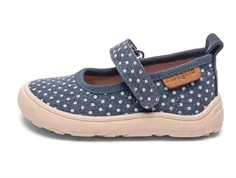 Bisgaard hjemmeskoballerina navy med prikker